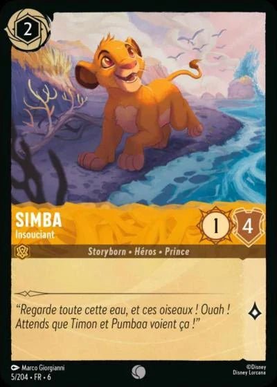 005/204 - Simba, Insouciant - LorenZone - Pokémon