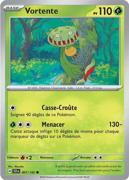 Carte Pokémon Vortente 007/142 SCR Couronne Stellaire EV07 Neuf FR LorenZone