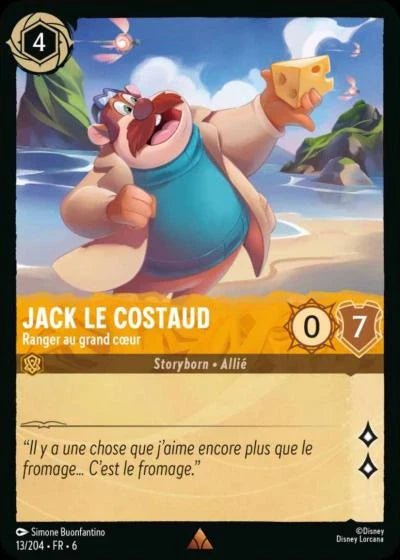 013/204 - Jack le costaud, Ranger au grand coeur - LorenZone - Pokémon