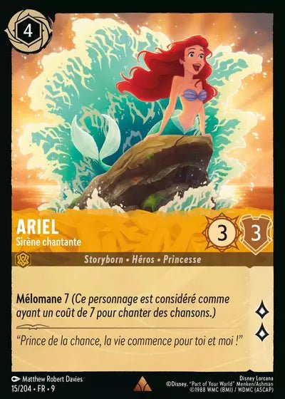 015/204 - Ariel, Sirène chantante - LorenZone - Pokémon