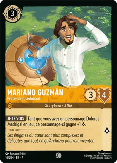 016/204 - Mariano Guzmán, Prétendant séduisant - LorenZone - Pokémon