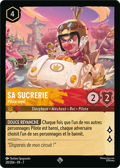 020/204 - Sa Sucrerie, Pilote royal - LorenZone - Pokémon