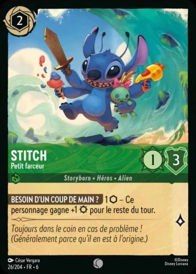 026/204 - Stitch, Petit farceur - LorenZone - Pokémon