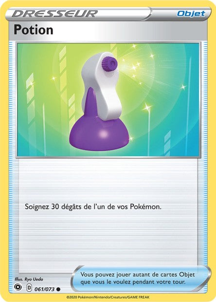 Carte Pokémon Potion 061/073 SWSH35 Voltage Eclatant EB3_5 Neuf FR LorenZone