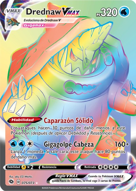Carte Pokémon Torgamord VMAX  075/073 SWSH35 Voltage Eclatant EB3_5 Neuf FR LorenZone