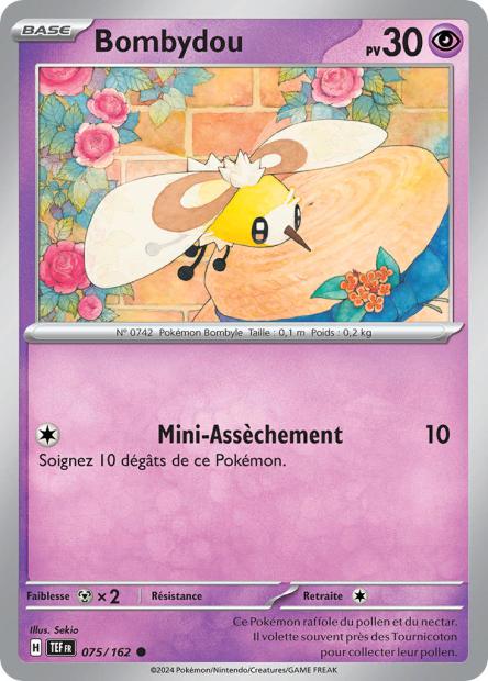 Carte Pokémon Bombydou 075/162 TEF Forces Temporelles EV05 Neuf FR LorenZone