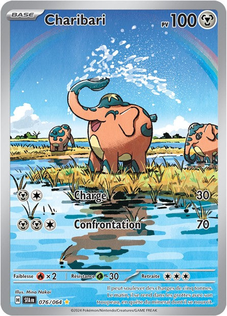 Carte Pokémon Charibari 076/064 Fable Nébuleuse SFA EV6_5 Neuf FR LorenZone
