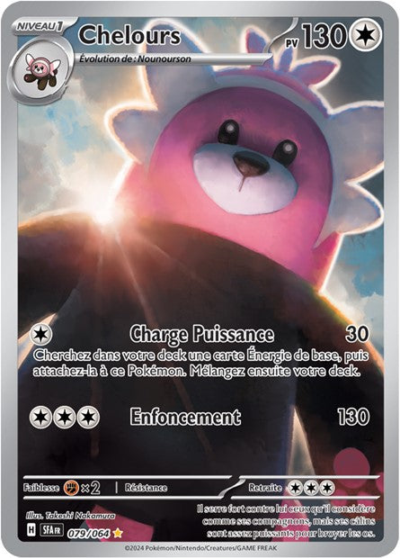 Carte Pokémon Chelours 079/064 Fable Nébuleuse SFA EV6_5 Neuf FR LorenZone