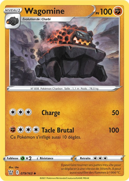 Carte Pokémon Wagomine 079/163 SWSH5 Styles de Combat EB05 Neuf FR LorenZone