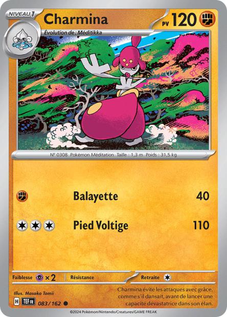 Carte Pokémon Charmina 083/162 TEF Forces Temporelles EV05 Neuf FR LorenZone