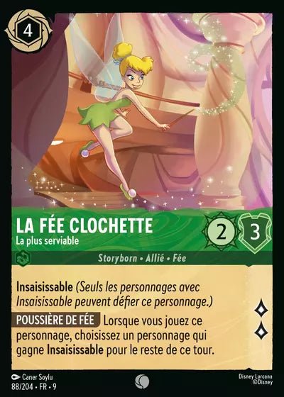 088/204 - La Fée Clochette, La plus serviable - LorenZone - Pokémon