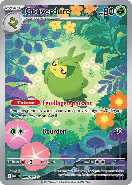 Carte Pokémon Couverdure 088/086 WHT Flamme Blanche EV10_5 Neuf FR LorenZone