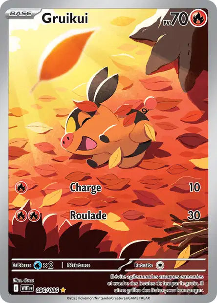 Carte Pokémon Gruikui 096/086 WHT Flamme Blanche EV10_5 Neuf FR LorenZone