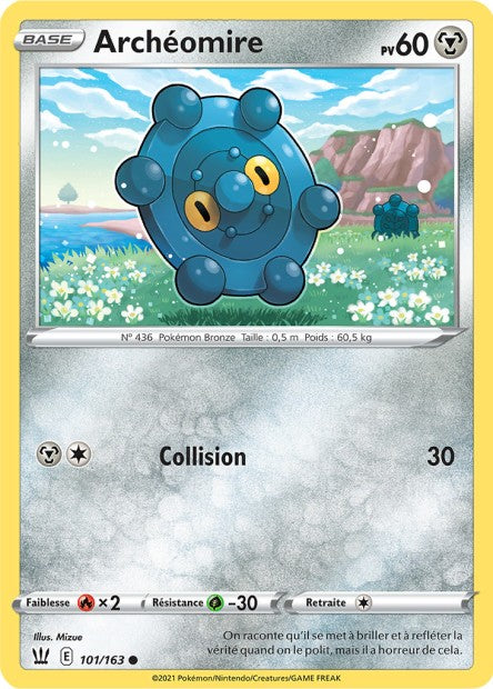 Carte Pokémon Archéomire 101/163 SWSH5 EB05 LorenZone