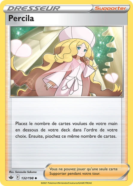 Carte Pokémon Percila 132/198 CRE EB06 LorenZone