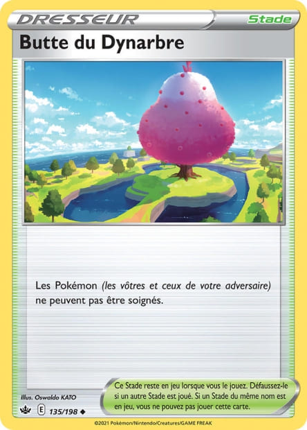 Carte Pokémon Butte du Dynarbre 135/198 CRE EB06 LorenZone