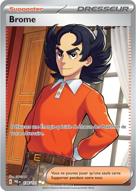 Carte Pokémon Brome 138/131 Evolutions Prismatiques PRE EV8_5 Neuf FR LorenZone