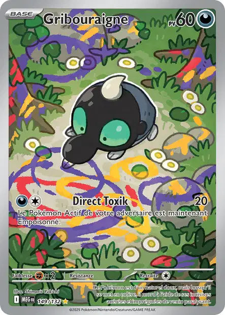 Carte Pokémon Gribouraigne 149/132 MEG Méga-Évolution ME01 Neuf FR LorenZone