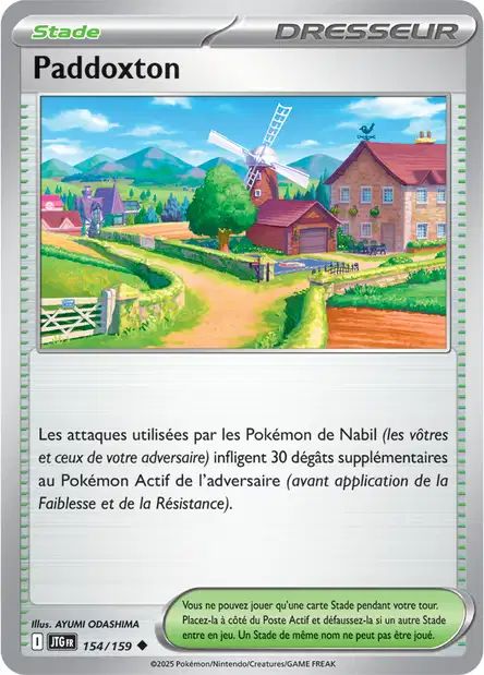 Carte Pokémon Paddoxton 154/159 JTG Aventures Ensemble EV09 Neuf FR LorenZone