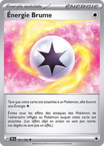 Carte Pokémon Énergie Brume 161/162 TEF Forces Temporelles EV05 Neuf FR LorenZone