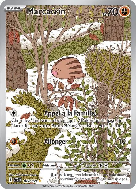 Carte Pokémon Marcacrin 165/159 JTG Aventures Ensemble EV09 Neuf FR LorenZone