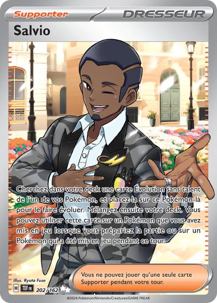 Carte Pokémon Salvio 202/162 TEF Forces Temporelles EV05 Neuf FR LorenZone