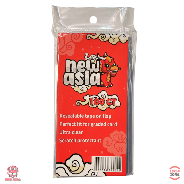 New Asia - 100 Sleeves Cartes PSA