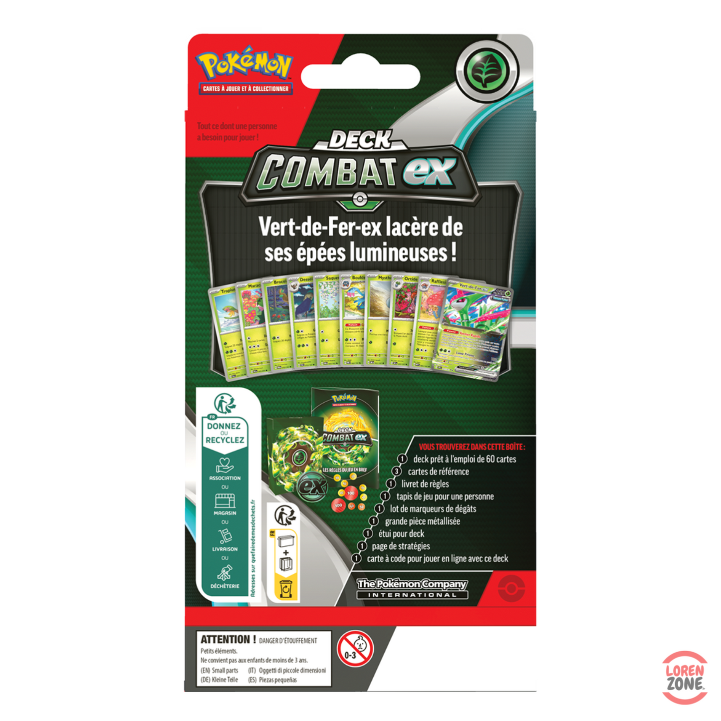 Deck - Combat EX / Vert-de-Fer