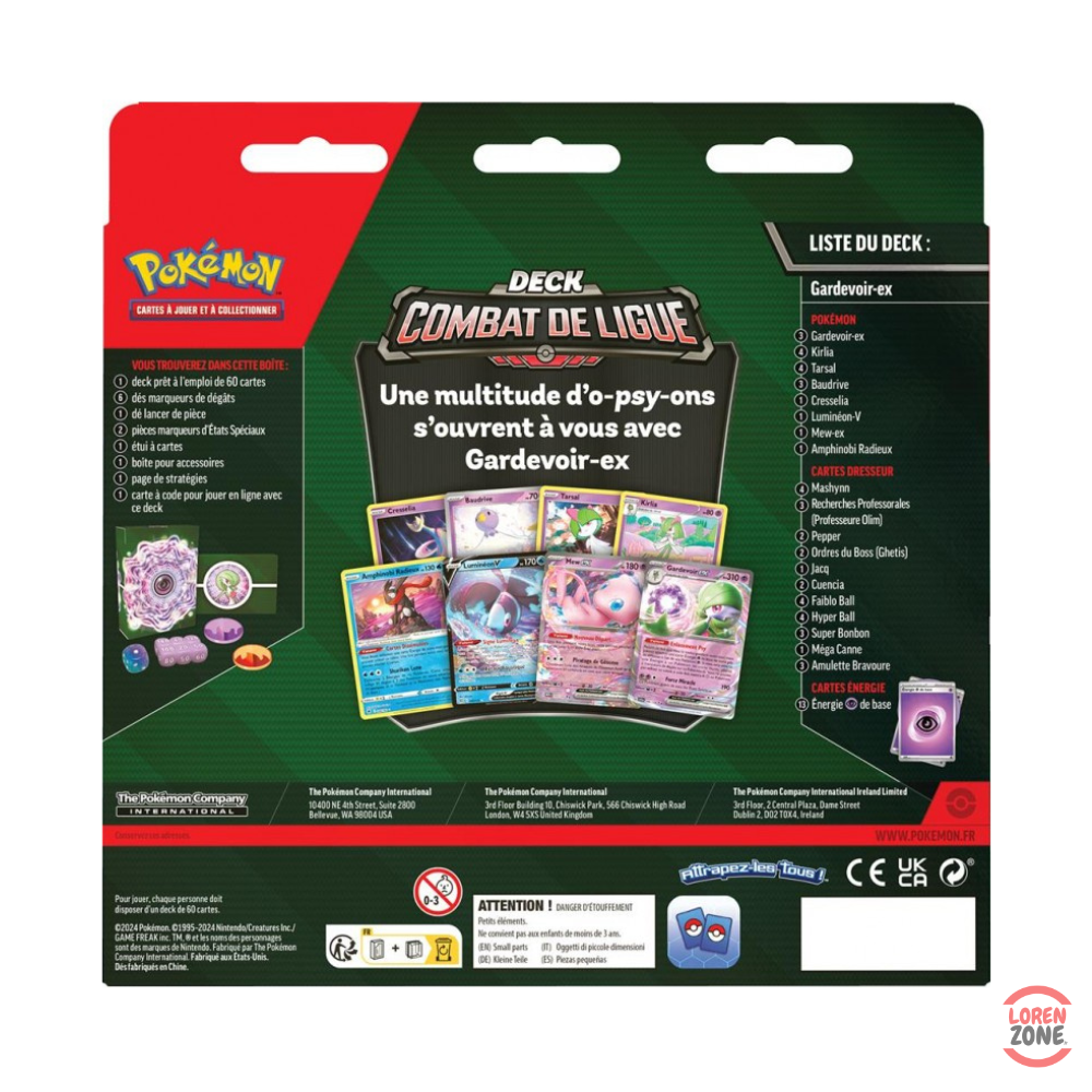 Deck - Combat de Ligue / Mew