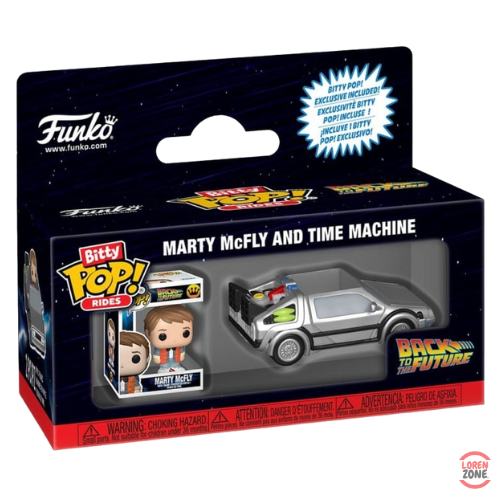 Bitty Pop - Marty McFly et Time Machine