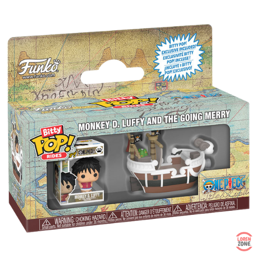 Bitty Pop - Monkey D. Luffy et Le Going Merry