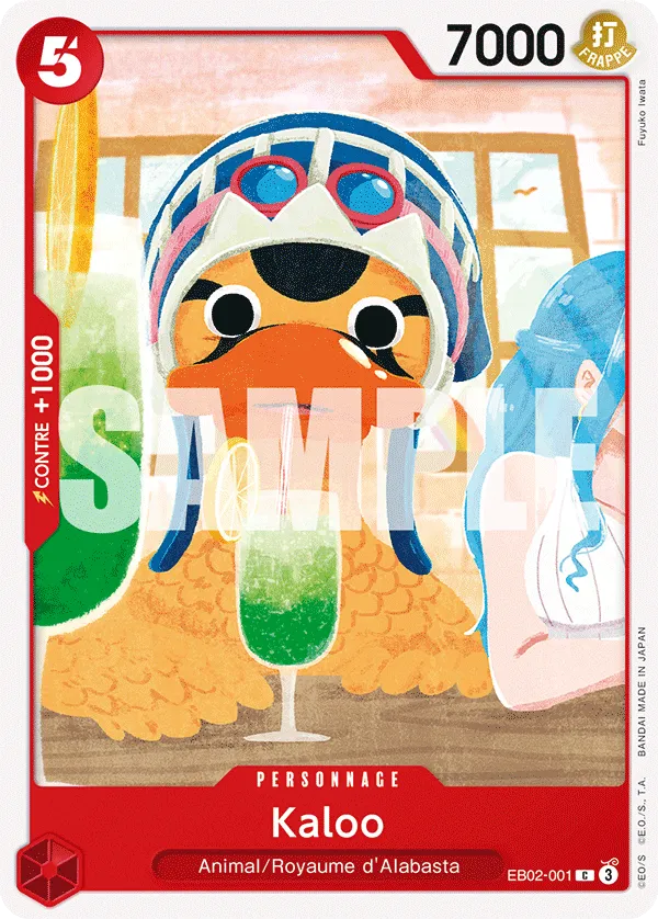 Carte One Piece Kaloo - FR EB02-001 C Anime 25th Collection Neuf FR LorenZone