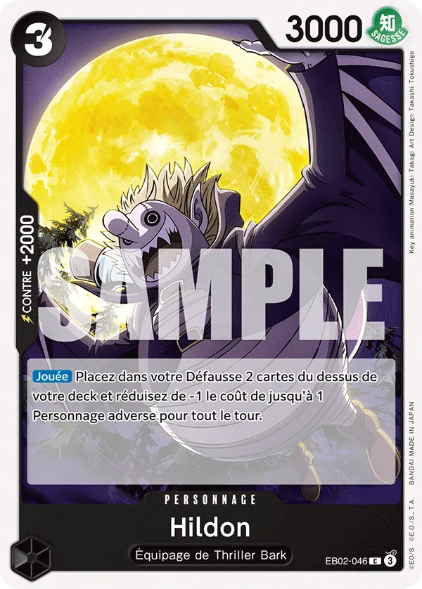 Carte One Piece Hildon - FR EB02-046 C Anime 25th Collection Neuf FR LorenZone