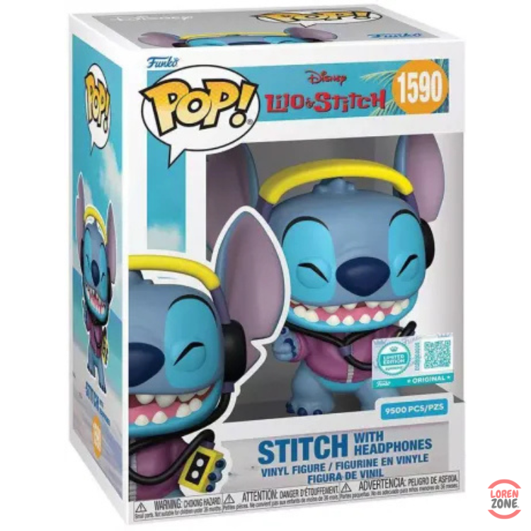 1590 - Stitch With Headphones