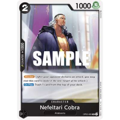 Carte One Piece Nefeltari Cobra OP05-085 UC Awakening Of The New Era Neuf EN LorenZone