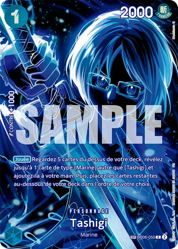 Carte One Piece Tashigi - FR OP06-050 SPE L'héritage du Maître Neuf FR LorenZone
