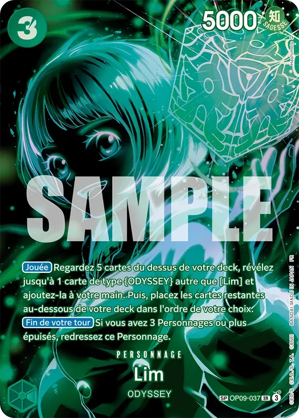 Carte One Piece Lim - FR OP09-037 SPE L'héritage du Maître Neuf FR LorenZone