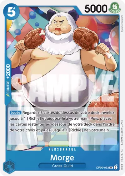 Carte One Piece Mohji OP09-053 UC Les Nouveaux Empereurs Neuf FR LorenZone