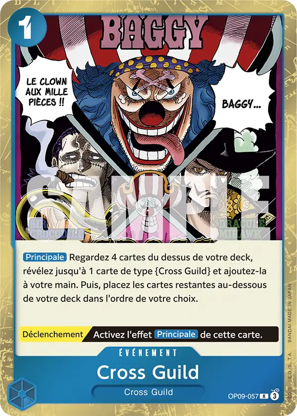 Carte One Piece OP09-057 Cross Guild V1 | LorenZone