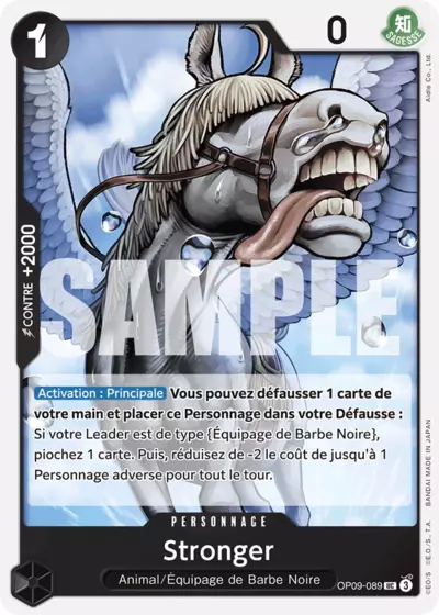 Carte One Piece Stronger OP09-089 UC Les Nouveaux Empereurs Neuf FR LorenZone