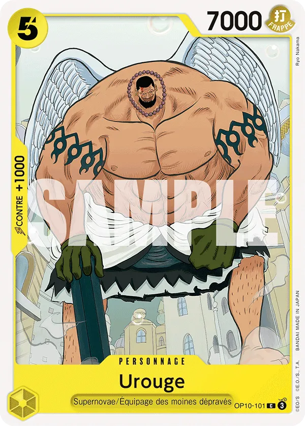 Carte One Piece Urouge - FR OP10-101 C Sang Royal Neuf FR LorenZone
