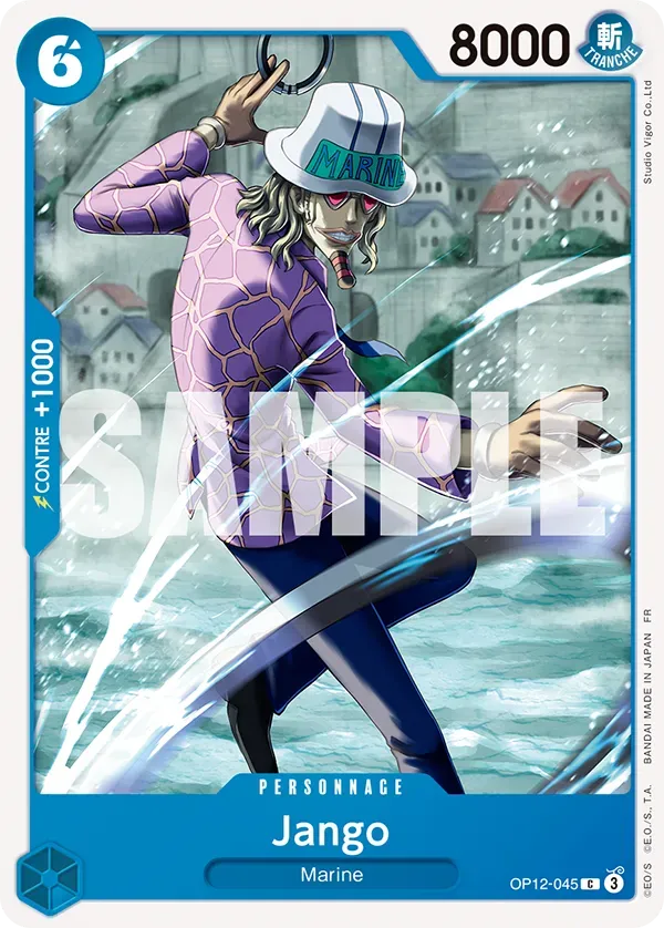 Carte One Piece Jango - FR OP12-045 CO L'héritage du Maître Neuf FR LorenZone