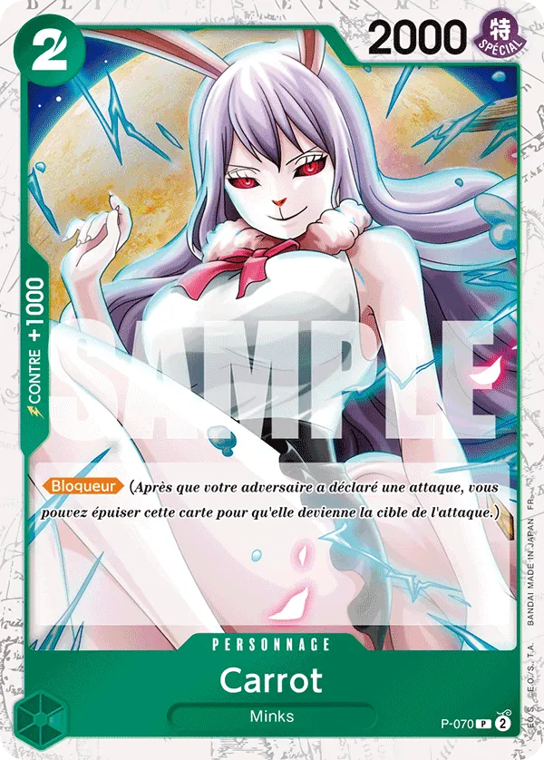 Carte One Piece P-070 Carrot V2 | LorenZone