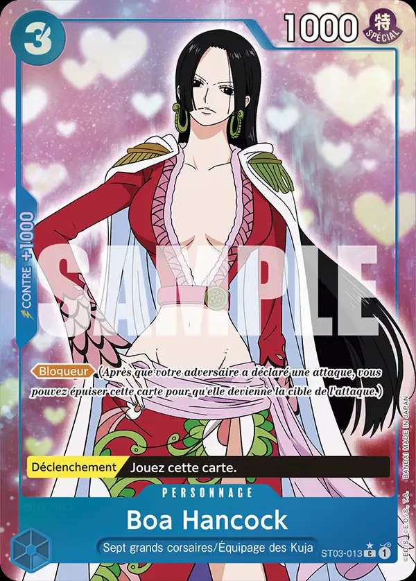 Carte One Piece Boa Hancock V3 ST03-013 C The Best Neuf FR LorenZone