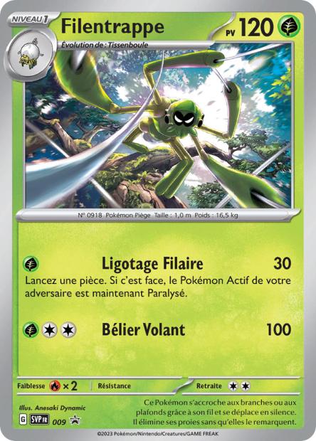 Carte Pokémon Filentrappe SVP009 SV Promo SV SVP Neuf FR LorenZone