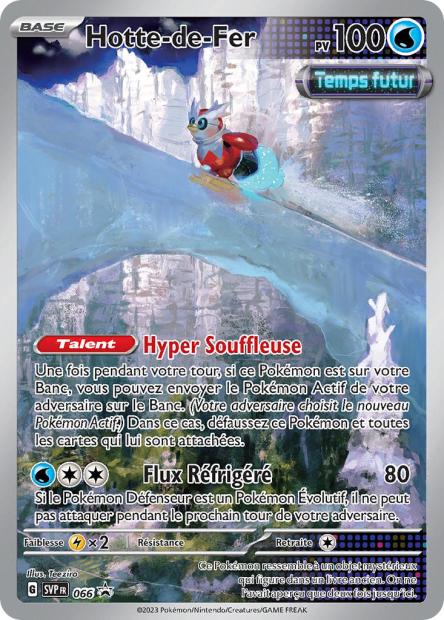 Carte Pokémon Hotte-de-Fer SVP066 SV Promo SV SVP Neuf FR LorenZone