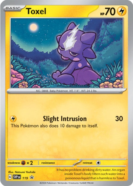 Carte Pokémon Toxizap SVP119 SV Promo SV SVP Neuf FR LorenZone