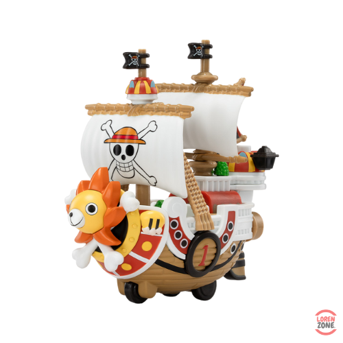 Figurine du Thousand Sunny, le navire des Chapeaux de Paille, version Pop Mart The Grand Line Series Vehicles.