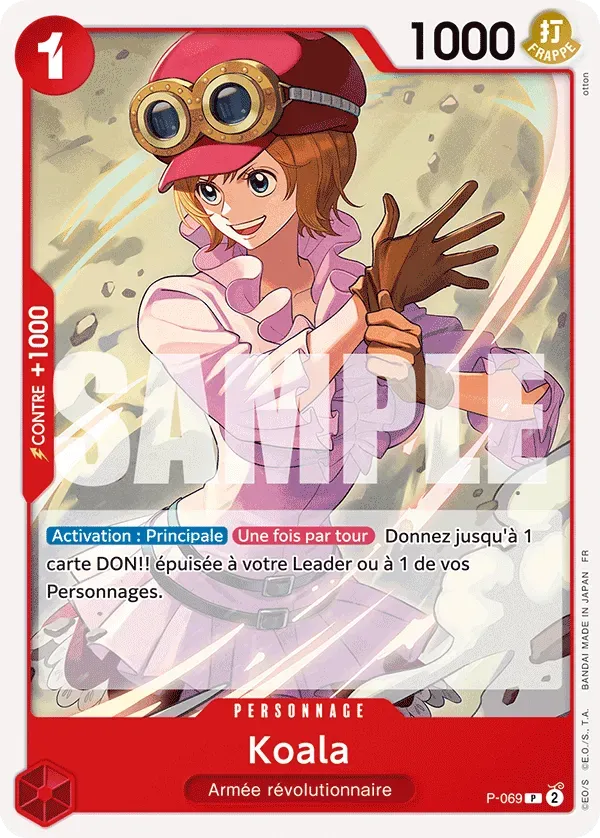 Carte One Piece P-069 Koala V1 | LorenZone