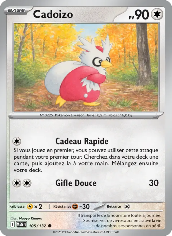 Carte Pokemon 105/132 Cadoizo Reverse | LorenZone